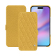 Capa em pele Apple iPhone 17 - Mimosa - Couture ( Pantone #b39437 ) 