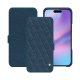 Funda de piel Apple iPhone 17 - Indigo - Couture ( Pantone #1f4565 ) 