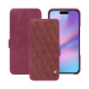 Capa em pele Apple iPhone 17 - Passion vintage - Couture ( Pantone #591d16 ) 