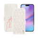 Funda de piel Apple iPhone 17 - Blanc escumo - Couture ( Pantone #D6D6D1 )