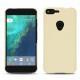 Custodia in pelle Google Pixel XL - Beige ( Nappa - Pantone 7502C ) 
