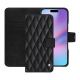 Apple iPhone 17 レザーウォレットケース - Onyx - Couture ( Noir / Black ) 
