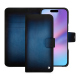 Apple iPhone 17 leather wallet case - Bleu Patine