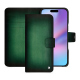 Capa de couro para carteira Apple iPhone 17 - Vert Patine