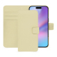 Capa de couro para carteira Apple iPhone 17 - Beige PU ( Pantone #ceb888 ) 