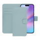 Capa de couro para carteira Apple iPhone 17 - Bleu Ciel PU ( Pantone #abcae9 )