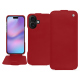 Housse cuir Apple iPhone 17 - Rouge ( Nappa - Pantone #d50032 ) 