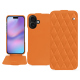 Lederschutzhülle Apple iPhone 17 - Orange - Couture ( Nappa - Pantone #ff9351 ) 
