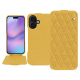 Housse cuir Apple iPhone 17 - Mimosa - Couture ( Pantone #b39437 ) 