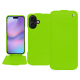 Apple iPhone 17 leather case - Vert fluo ( Pantone #00ab5f ) 