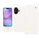 Custodia in pelle Apple iPhone 17 - Blanc escumo ( Pantone #D6D6D1 )