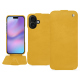 Lederschutzhülle Apple iPhone 17 - Jaune soulèu ( Pantone #F3B934 )