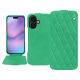 Funda de piel Apple iPhone 17 - Menthe vintage - Couture ( Pantone #37b375 ) 