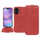 Custodia in pelle Apple iPhone 17 - Cerise vintage ( Pantone #a6302e ) 