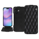 Apple iPhone 17 leather case - Onyx - Couture ( Noir / Black ) 