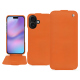 Capa em pele Apple iPhone 17 - Orange Veggie ( Pantone #cb6015 ) 