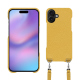 Carcasa Apple iPhone 17 con bandolera - Mimosa ( Pantone #b39437 ) 