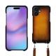 Coque avec bandoulière Apple iPhone 17 - Fauve Patine