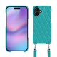 Guscio Apple iPhone 17 con tracolla - Bleu fluo - Couture