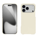 Apple iPhone 17 Pro leather cover - Blanc ( Nappa / White ) 