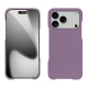 レザーケース Apple iPhone 17 Pro - Lilas ( Nappa - Pantone #b9a3e3 ) 