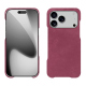Funda de piel Apple iPhone 17 Pro - Passion vintage ( Pantone #591d16 ) 
