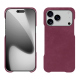 Lederschutzhülle Apple iPhone 17 Pro - Prune vintage ( Pantone #612434 ) 