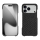 レザーケース Apple iPhone 17 Pro - Serpent nero ( Noir / Black) 