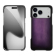 Custodia in pelle Apple iPhone 17 Pro - Violet Patine