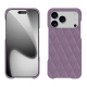 Apple iPhone 17 Pro leather cover - Lilas - Couture ( Nappa - Pantone #b9a3e3 ) 