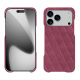 Apple iPhone 17 Pro leather cover - Passion vintage - Couture ( Pantone #591d16 ) 
