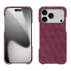 レザーケース Apple iPhone 17 Pro - Prune vintage - Couture ( Pantone #612434 ) 