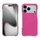 Funda de piel Apple iPhone 17 Pro - Rose BB ( Pantone #DB599F )