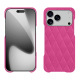 Capa em pele Apple iPhone 17 Pro - Rose BB - Couture ( Pantone #DB599F )