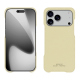 Funda de piel Apple iPhone 17 Pro - Beige PU ( Pantone #ceb888 ) 