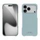 Funda de piel Apple iPhone 17 Pro - Bleu Ciel PU ( Pantone #abcae9 )
