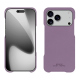 Lederschutzhülle Apple iPhone 17 Pro - Lilas PU ( Pantone #b9a3e3 )