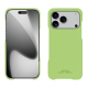 Capa em pele Apple iPhone 17 Pro - Vert olive PU ( Pantone #a7c58e )