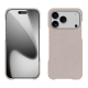 Lederschutzhülle Apple iPhone 17 Pro - Taupe innocent ( Pantone #d6d2c4 ) 