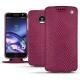 Funda de piel Lenovo Moto Z - Serpent ciclamino