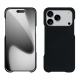 レザーケース Apple iPhone 17 Pro - Noir Veggie ( Noir / Black) 