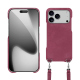 Apple iPhone 17 Pro shell with shoulder strap - Passion vintage ( Pantone #591d16 ) 