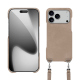 Guscio Apple iPhone 17 Pro con tracolla - Taupe vintage ( Pantone #bda790 ) 