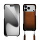 Apple iPhone 17 Pro用ショルダーストラップ付きシェル - Marron Patine