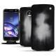 Lenovo Moto Z leather case - Gris Patine