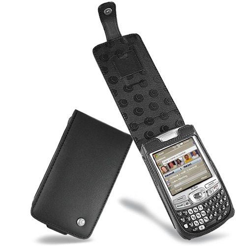 レザーケース Palm Treo 750v - Treo 755p -Treo 680  - Noir ( Nappa - Black ) 