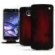 Funda de piel Lenovo Moto Z - Rouge Patine