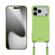 Schutzhülle mit Schulterriemen Apple iPhone 17 Pro - Vert olive PU ( Pantone #a7c58e )