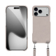 Guscio Apple iPhone 17 Pro con tracolla - Taupe innocent ( Pantone #d6d2c4 ) 