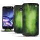 Housse cuir Lenovo Moto Z - Vert Patine
